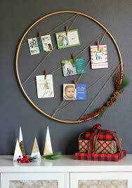 Go out there and turn. Hula Hoop Decor Holiday Card Display Design Improvised