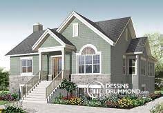 Plan De Maison No W3117 V1 De Dessinsdrummond Com Plans De Maison D Artisan Maison Unifamiliale Plan Maison