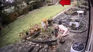 Naked in backyard porn gif