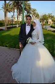 Saudi Arabic Bridal Dresses 2017 Robe Oriental Dubai Wedding Gowns With Hijab Crystal High Neck Lo Muslim Wedding Muslim Wedding Dresses Muslimah Wedding Dress