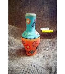 اناء فخار ملون بالايد اشكال و الوان مختلفة Home Decor Decor Vase
