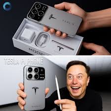 BREAKING 🔴 Tesla Launches $175 Pi Phone with Solar Charging & Starlink -  Apple in Panic Mode? - Elon Musk has officially launched the Tesla Starlink  Pi Phone 2026 packed with solar