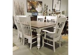 Find great deals on ebay for solid wood dining chairs. Daniel S Amish Farmhaus Solid Wood Dining Table With 2 12 Self Storing Leaves Belfort Furniture Dining Tables