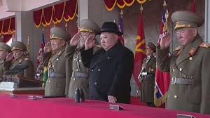 Kim jong un said north korea should be prepared for confrontation with the united states, state media reported on friday. Kim Jong Un Watches Parade Of North Korean Tanks Missiles And Troops Cnn