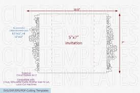 Download Floral Gate Fold Wedding Invitation Svg Graphic By Cornelia Creative Fabrica