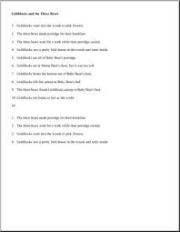 Maybe you would like to learn more about one of these? Fairy Tales Goldilocks And The Three Bears Elementary Story Sequencing I Abcteach Com Abcteach