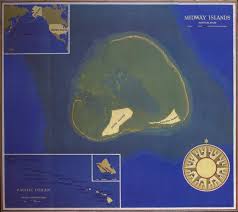 Карта атолла мидуэй | map of midway. Midway Island Map