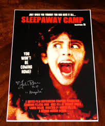 FELISSA ROSE "ANGELA BAKER" SIGNED SLEEPAWAY CAMP 12X18 POSTER HORROR!!!