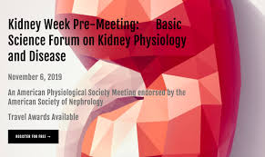 Register For The Free Pre Kidney Week Aps Program Endorsed By Asn Forum For Emerging Kidney Physiologists Renal Fellow Network