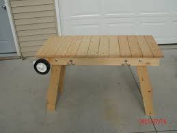 Grill Table Perfect For Those Tailgating Or Camping Get Etsy Grill Table Camping Table Cedar Table