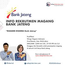 Segala jurusan bisa melamar di bank jateng ini untuk posisi sebagai teller, cs, back office. Cakap Interview Lowonga Kerja Magang Bank Jateng Cara Facebook