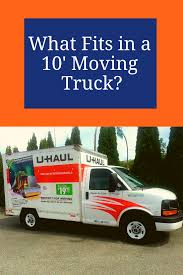 Will A 10 Moving Truck Rental Be Enough For All Your Items Find Out What Can Fit In This Size Truck Here Moving Truck Moving Truck Rental Uhaul Truck
