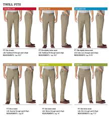 Mens Fit Guide How To Measure Mens Clothing Dickies