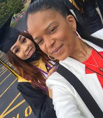 If “ON EVERYTHING I LOVE” was a person! 💪🏽💜✨👩🏽‍🎓 Congratulations,  @ohh.thats.des! I'm so proud of you! #ClassOf2021 #ProudAunt  #SlaughterEverything