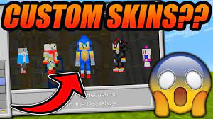 Custom Skins On Minecraft Console Edition Youtube