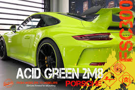 Image result for Acid Green 2025 Porsche