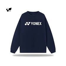 Áo nỉ tay dài Yonex logo chữ - Xanh than | ShopVNB