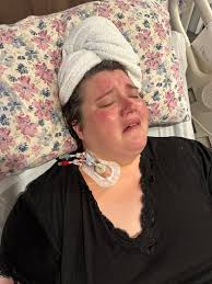 Arrived at the hospital, IV's are all started and I'm just waiting for my  electro physiologist to get my ablation started. Thank you for all your  support. I'm calm and relaxed. 💙💙￼￼ |