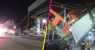 Un puente de la línea 12 del metro de ciudad de méxico en la estación olivos se colapsó. Lovgj9zh0d Afm