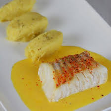 Dos De Cabillaud Au Beurre De Mandarine Recette Recette Poisson Recettes De Cuisine Dos De Cabillaud Recette