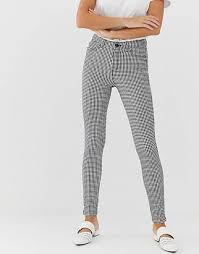 Black And White Gingham Pants Esprit Gingham Pant In Black And White Clothes Gingham Pants Women