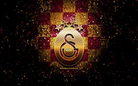 Bu, ağzında futbol topu olan kanatları gerili bir kartaldı. Galatasaray Fc Glitter Logo Turkish Super League Purple Yellow Checkered Background Hd Wallpaper Peakpx