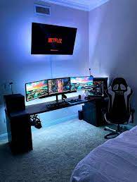 The Neighbour 1 Computer Gaming Room Gaming Computer Room Video Game Room Design