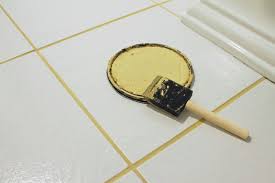 My main concern when we painted our grout white was whether the paint would be able to stand painting grout dark was super easy — you can watch our youtube video if you want to see exactly how we did it. How To Change The Color Of Your Grout