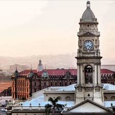 Durban Central Post Office Main Railway Station In Background South African Railways News South Africa Kwazulu Natal