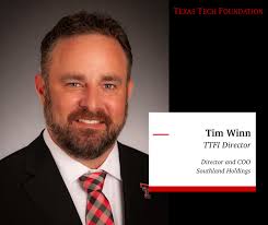 We would like to wish Texas Tech Foundation Director Tim Winn a happy  birthday! Winn, an alumnus of Texas Tech University '99, serves as director  and COO of Southland Holdings. In addition