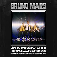Bruno Mars 24k Magic World Tour Kwxx