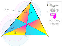 Geometry Problem 845 About Triangle Medians Centroid Four Circumcenters Perpendicular Congruence S Education Math Geometry Problems Mathematics Education