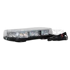 Lap Mini Magnetic 1220 Led Recovery Rescue Warning Beacon Lightbar Clear Lens Ebay