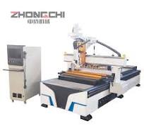 Panel Furniture Cabinet Making Nesting CNC Machine for Wood Door Production  Line Auto Loading Unloading