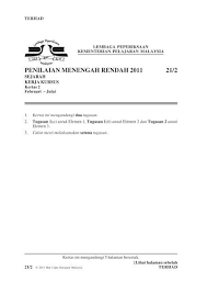 Panduan kerja kursus sejarah pt3 : Panduan Kerja Kursus Sejarah Kertas 2 Pmr 2011