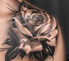 Pin By Lexi Mclane On Tattoo Rose Tattoos For Men Rose Chest Tattoo White Rose Tattoos