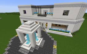 The purpose of their consumer market is two newly married lovebirds. Modern 2 Story Home With Basement Creation 8721 Modern Suburban House Minecraft House Designs Minecraft Suburban House