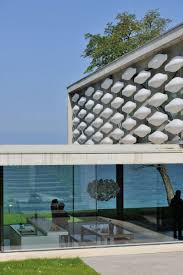 Contemporary Lake House Made Entirely Of Raw Concrete Lake House Architecture Arch House