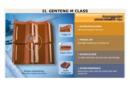 Distributor genteng m class keramik. Doc Brosur Genteng Mclass Athar Wotto Academia Edu