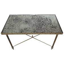 Typically the coffee table offers values for you. French Coffee Table With Distressed Mirror Top 1stdibs Com French Coffee Table Brass Coffee Table Coffee Table