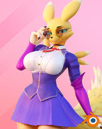 Renamon: Your Digimon Girl Blender Release ‼️ by MayoSplash -- Fur Affinity  [dot] net