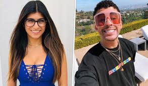 bad bunny dile que tú eres mía desde la high el yerno favorito de tu mai' el capo que tenía to' las jordans y las nike dile a estos bobos que dejen de darte like quiero esta noche entera pa' recordar los tiempos en la escalera dile que yo no soy cualquiera yo soy tu primero, tú eres mi primera. Mia Khalifa Aprende Espanol Al Ritmo De Dakiti De Bad Bunny La Republica