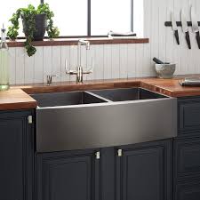 A guide to farmhouse sinks in the kitchen. Ultimate Guide To The Types Of Farmhouse Kitchen Sinks My Decorative
