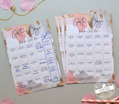 Einfach adaptieren, je nach wörterlisten etc. Hochzeitsgaste Bingo Spiel Zum Kennenlernen Unterhalten Feenstaub