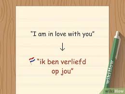 Like some students say in the video, flirting in dutch might not be that different to what you are used to. How To Say I Love You In Dutch 9 Steps With Pictures Wikihow
