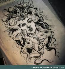 I D Love To Get This As A Tattoo Funsubstance Medusa Tattoo Medusa Tattoo Design Tattoos