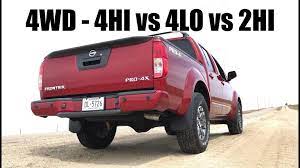 How 4wd Works 4hi Vs 4lo Vs 2hi