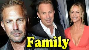 Kevin Costner Family With Daughter,Son and Wife Christine Baumgartner 2020 