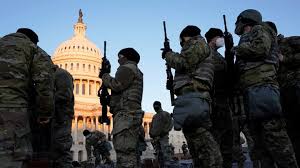 A spokesperson for the guard made clear that. Images Of National Guard At U S Capitol After Riots