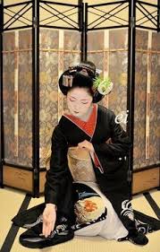 maiko toshikana dancing the japanese traditional dance black hair kurokami kimono japan japanese costume japanese kimono